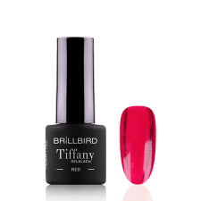  Brillbird - TIFFANY ÜVEGHATÁSÚ GÉL LAKK - Red - 4ml - HF lakk zselé