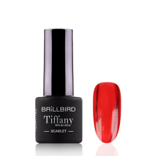  Brillbird - TIFFANY ÜVEGHATÁSÚ GÉL LAKK - Scarlet - 4ml - HF lakk zselé
