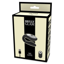 BRILLY GLAM SZERELEM TÁVIRÁNYÍTÓS PÁRVIBRÁTOR - FEKETE vibrátorok
