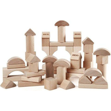 BRIO 30113 Építő szett, natúr - darabos (30113) kisvasút