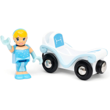 BRIO Disney Princess Cinderella & Wagon játékfigura