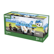 BRIO Repülőgép (33306) autópálya és játékautó