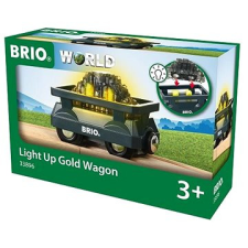 BRIO World 33896 Világítós aranyszállító vagon modellvasút szett