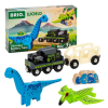 BRIO World Akkumulátoros Dinoszauruszos vonat készlet - Színes (63609600)