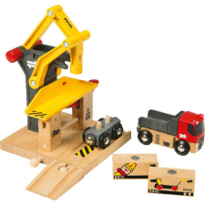 BRIO World Áruszállító állomás autópálya és játékautó