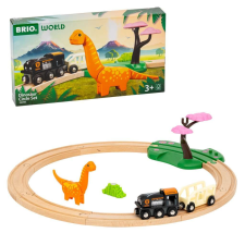 BRIO World Dinoszauruszos vonat készlet - Színes (63609800) autópálya és játékautó