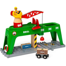 BRIO World Konténer emelődaru (63399600) oktatójáték