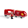 BRIO World Tölthető személyvonat - Piros