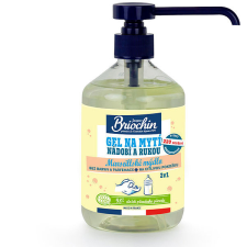 Briochin mosogatógél kézi mosogatáshoz, 2in1 Marseille, 500 ml tisztító- és takarítószer, higiénia