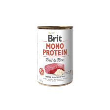 Brit Brit Mono Protein Beef &amp; Brown Rice 400 g kutyaeledel