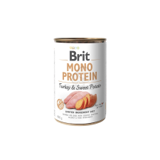 Brit Brit Mono Protein Turkey & Sweet Potato 6 x 400 g kutyaeledel
