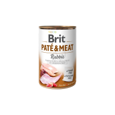 Brit Brit Paté &amp; Meat Rabbit 400 g kutyaeledel