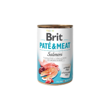 Brit Brit Paté & Meat Salmon 6 x 400 g kutyaeledel