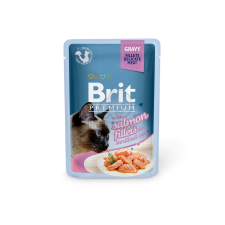 Brit Brit Premium Cat Gravy - Salmon Fillets 85 g macskaeledel