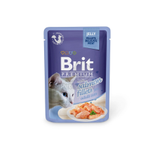 Brit Brit Premium Cat Jelly - Salmon Fillets 24 x 85 g macskaeledel