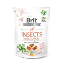Brit Care Brit Care Dog Crunchy Cracker Insects with Salmon and Thyme 200 g jutalomfalat kutyáknak