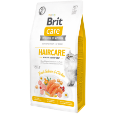 Brit Care Cat Grain-Free Haircare Healthy & Shiny Coat 7 kg macskaeledel