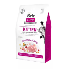 Brit Care Cat Grain Free KITTEN Chicken and Turkey 400 g macskaeledel