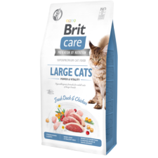 Brit Care Cat Grain Free LARGE CATS Duck and Chicken 2kg macskaeledel