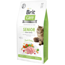 Brit Care Cat Grain Free SENIOR - WEIGHT CONTROL Chicken 7kg macskaeledel