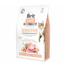 Brit Care Cat Grain-Free Sensitive Healthy Digestion & Delicate Taste 2kg macskaeledel