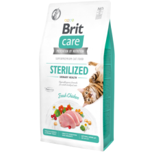 Brit Care Cat Grain Free STERILISED - URINARY HEALTH Chicken 2kg macskaeledel