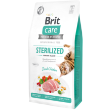Brit Care Cat Grain Free STERILISED - URINARY HEALTH Chicken 7kg macskaeledel