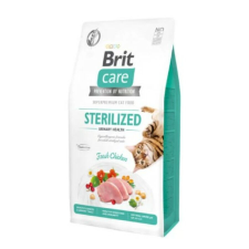 Brit Care Cat Grain-Free Sterilized Urinary Heatlh Chicken 7kg macskaeledel