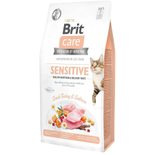  Brit Care Cat SENSITIVE PULYKA &amp; LAZAC Hipoallergén, Gabonamentes 2kg macskaeledel