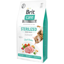  Brit Care Cat STERILISED - URINARY HEALTH CSIRKE 7kg macskaeledel