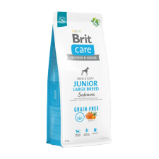 Brit Care Dog Grain-free Junior Large Breed Salmon & Potato kutyatáp 12kg kutyaeledel