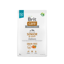 Brit Care Dog Grain-free Senior & Light 3 kg kutyaeledel
