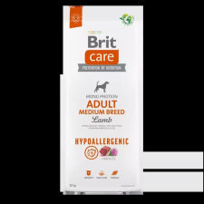  Brit Care Dog Hypoallergenic Lamb Adult Medium Breed 12 kg kutyaeledel