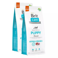 Brit Care Dog Hypoallergenic Puppy Lamb & Rice kutyatáp 2x3kg kutyaeledel