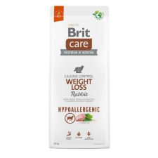 Brit Care Dog Hypoallergenic Weight Loss nyúl, rizs kutyatáp 12kg kutyaeledel