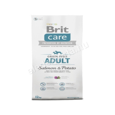 Brit Care Grain-Free Adult Salmon &amp; Potato kutyaeledel