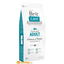 Brit Care Grain-free Adult Salmon & Potato 1kg kutyaeledel