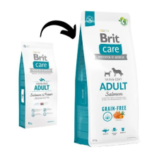 Brit Care Grain-free Adult Salmon & Potato kutyatáp – 2×12 kg kutyaeledel