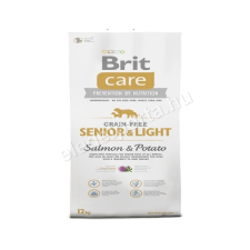 Brit Care Grain-Free Senior &amp; Light Salmon &amp; Potato 3 kg kutyaeledel