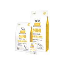 Brit Care Mini Hair and Skin 2x7kg kutyaeledel