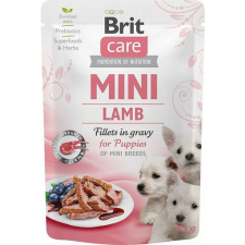 Brit CARE Mini Puppy Pouch Lamb 24x85g bárányhússal kis fajtájú kölyökkutyáknak kutyaeledel