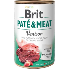 Brit Care Paté & Meat Venison (6 x 400 g) 2.4kg macskaeledel