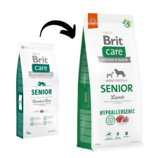 Brit Care Senior Lamb & Rice kutyatáp – 1 kg kutyaeledel
