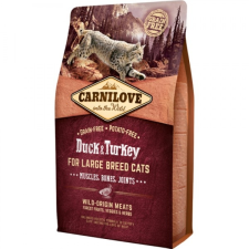 Brit Carnilove Cat Duck &amp; Turkey Large Breed Muscles, Bones, Joints (kacsa-pulyka) 6 kg macskaeledel