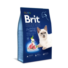 Brit Cat Premium by Nature Sterilised lamb 8 kg macskaeledel