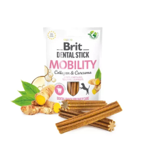  Brit Dental Stick Mobility with Curcuma &amp; Collagen 10x251g jutalomfalat kutyáknak