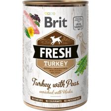 Brit Fresh 400 g konzerv Turkey with Pea Light / pulyka borsóval 104100163 kutyaeledel