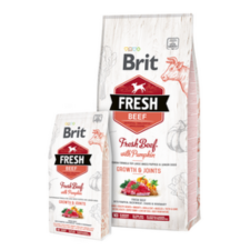 Brit Fresh Marha és Sütőtök Puppy Large Bones & Joints 2x12 kg kutyaeledel