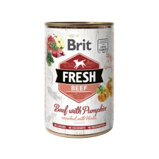 Brit Fresh Marha Sütőtökkel konzerv 400g kutyaeledel