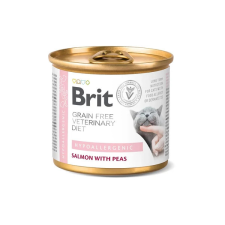 Brit GF Veterinary Diet Cat Cans Hypoallergenic 200 g macskaeledel